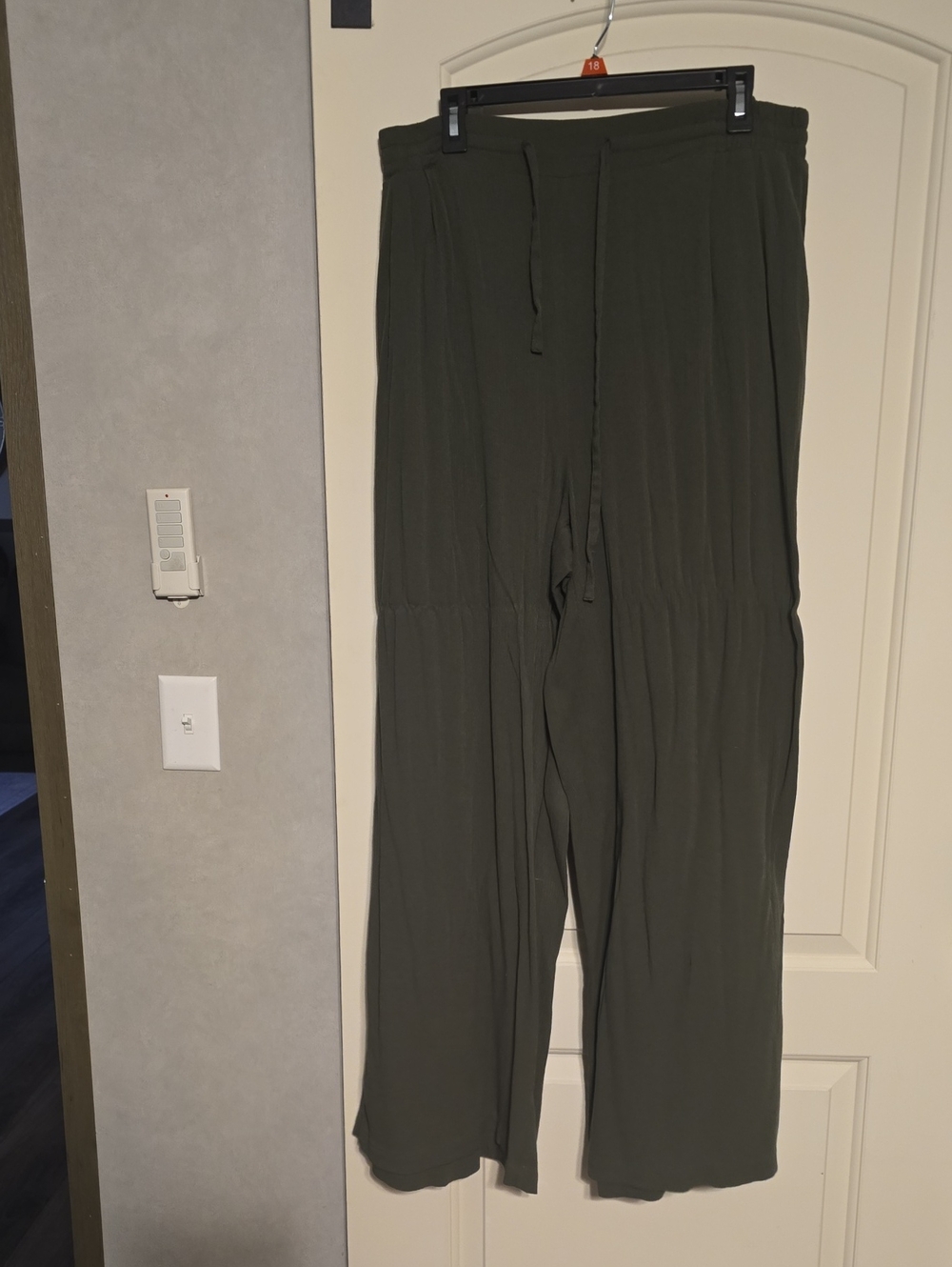 Torrid Women's Olive Wide-Leg Drawstring Pants